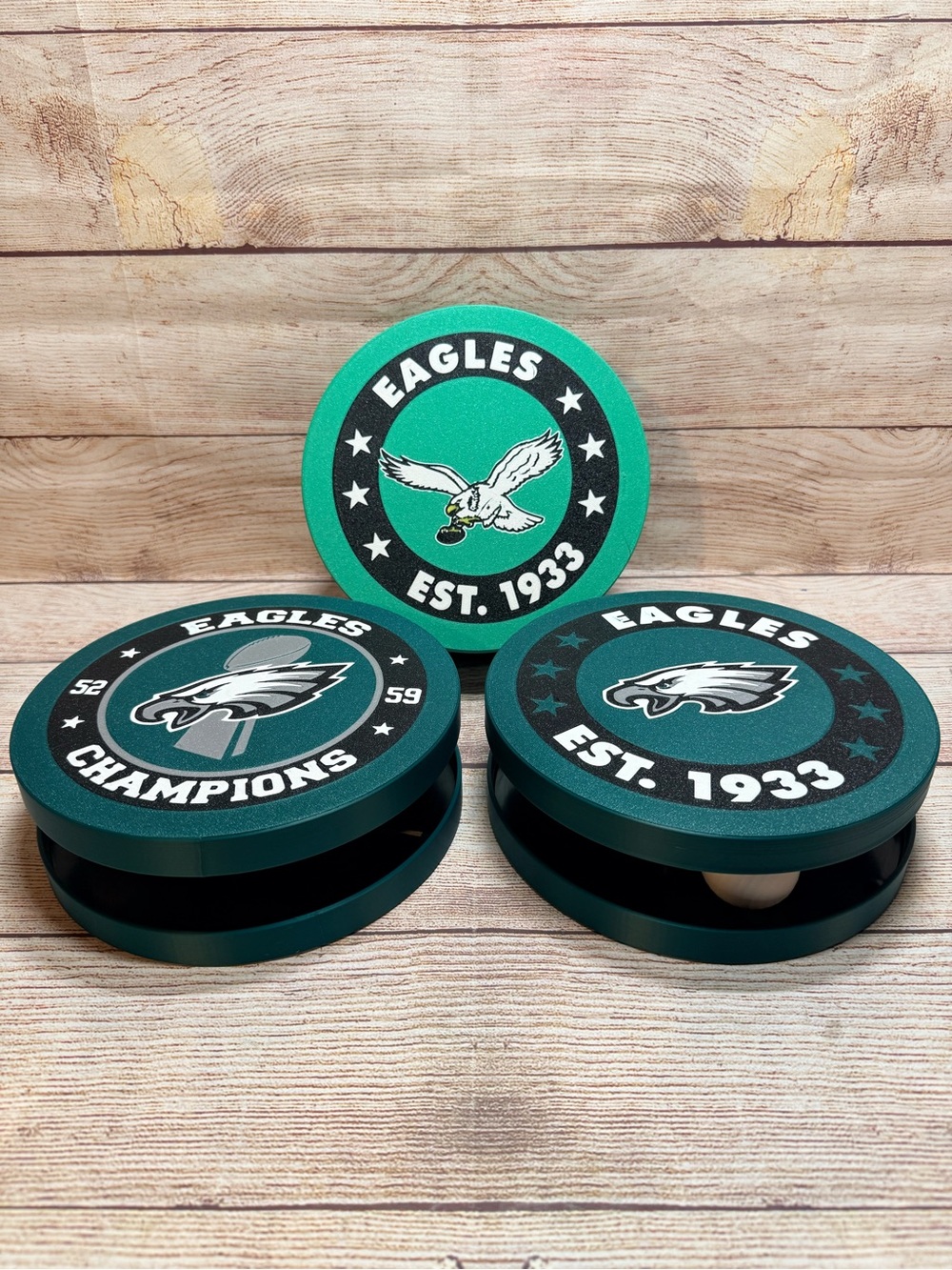 Philadelphia Eagles Themed Cat Teaser Ball Toy